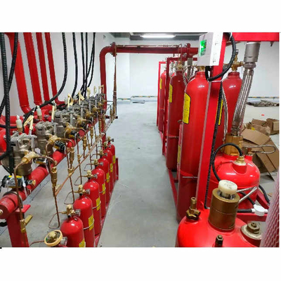 Pipeline type FM200 zuigerstroomsysteem Heptafluoropropaan gasonderdrukkingssysteem