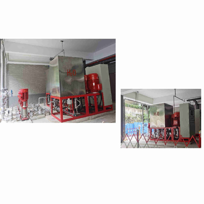 Hoge druk watermist brandblussysteem Automatisch brandbeveiligingssysteem